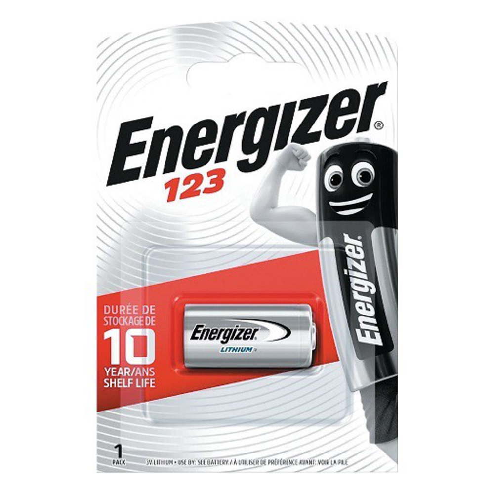 (Giá Huỷ Diệt) Pin CR123 Energizer Lithium Photo Power 3V - Hàng Chính Hãng