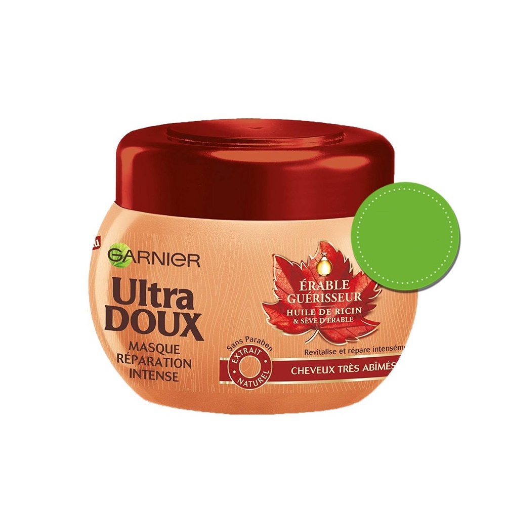 Garnier Masque Réparation Intense - Mặt Nạ Ủ Tóc Phục Hồi Tóc Rất Hư Tổn 300ml