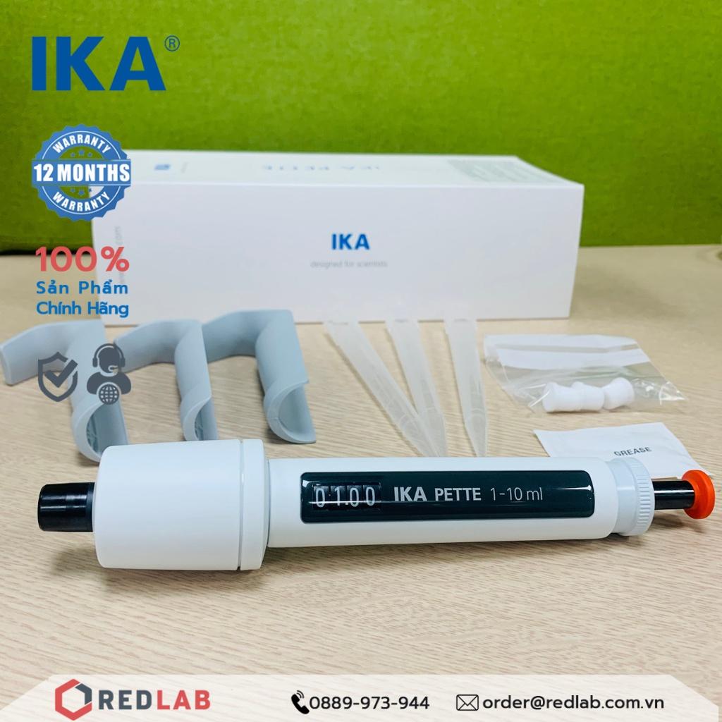 Micropipet thay đổi thể tích 1 - 10 ml IKA nhập khẩu từ Đức giá tốt