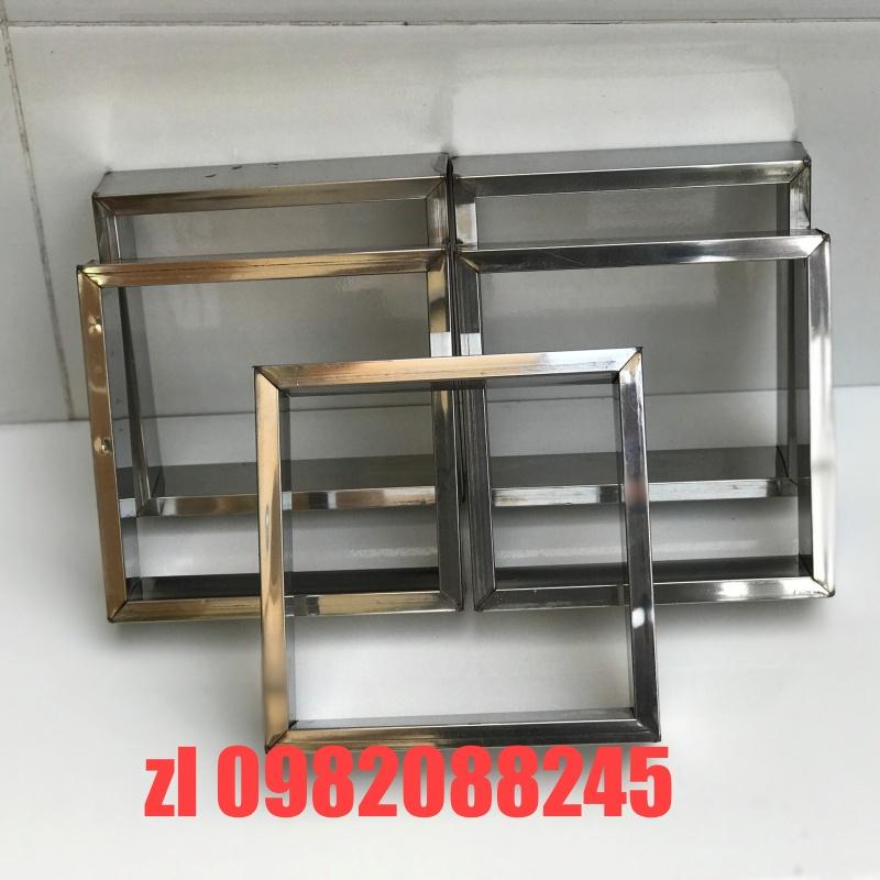 Khuôn Bánh Chưng Inox, Khuôn Gói Bánh Trưng Vuông Inox Siêu Bền Tiện Lợi, Khuôn làm bánh chưng