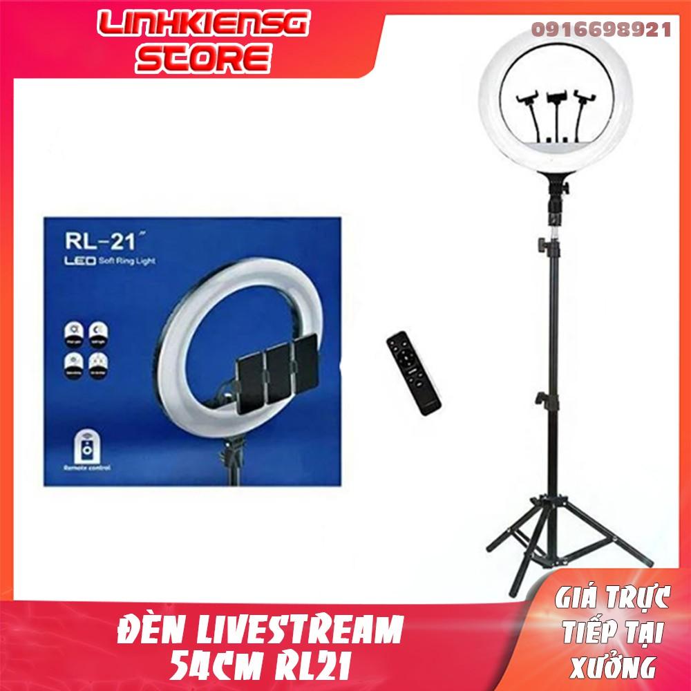 Đèn Livestream Size Lớn 54cm Khổng Lồ live stream makeup trang điểm 45cm rl-21