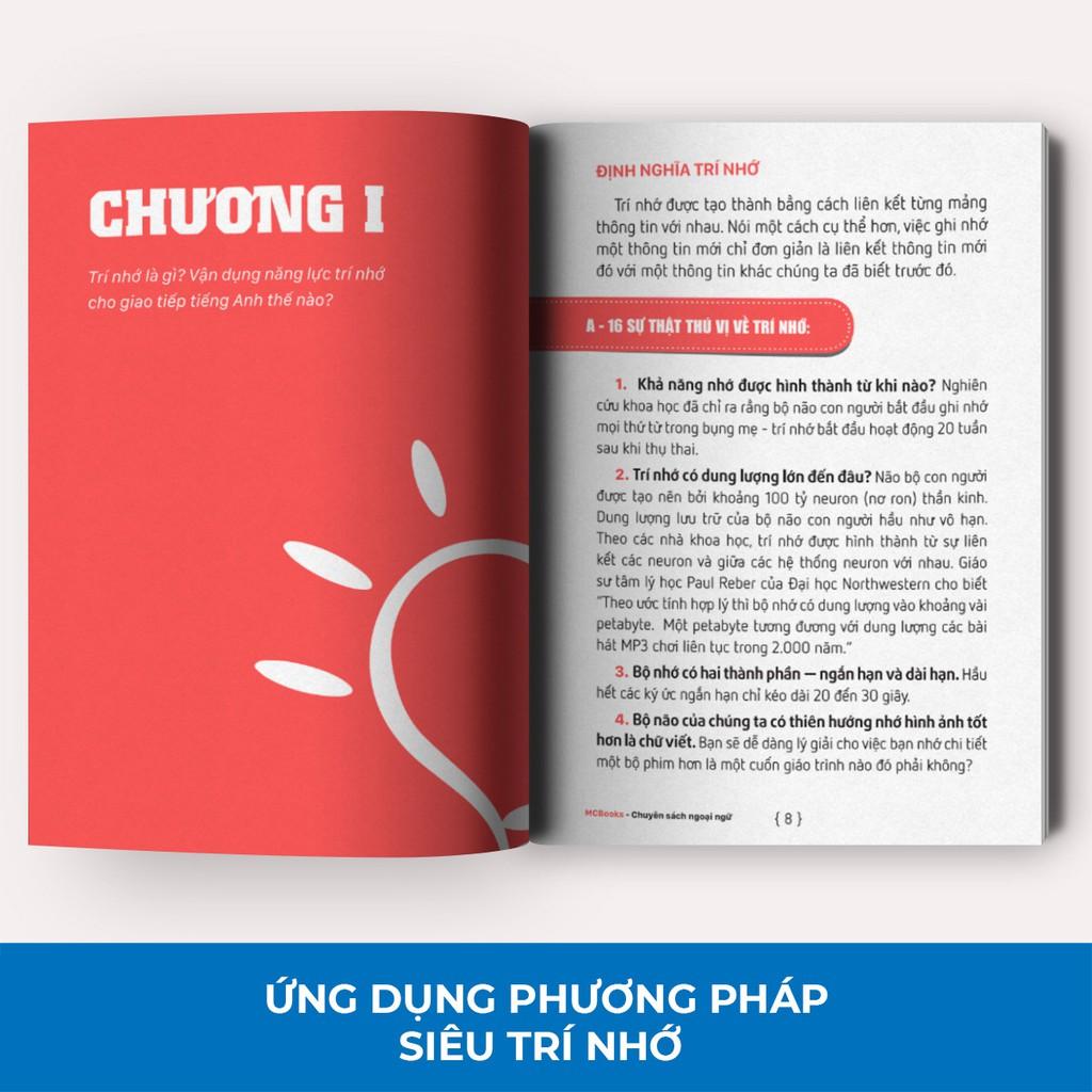 Sách - Ứng Dụng Siêu Trí Nhớ 4000 Từ Vựng Tiếng Anh Thông Dụng Nhất  ( tặng kèm bookmark thiết kế)