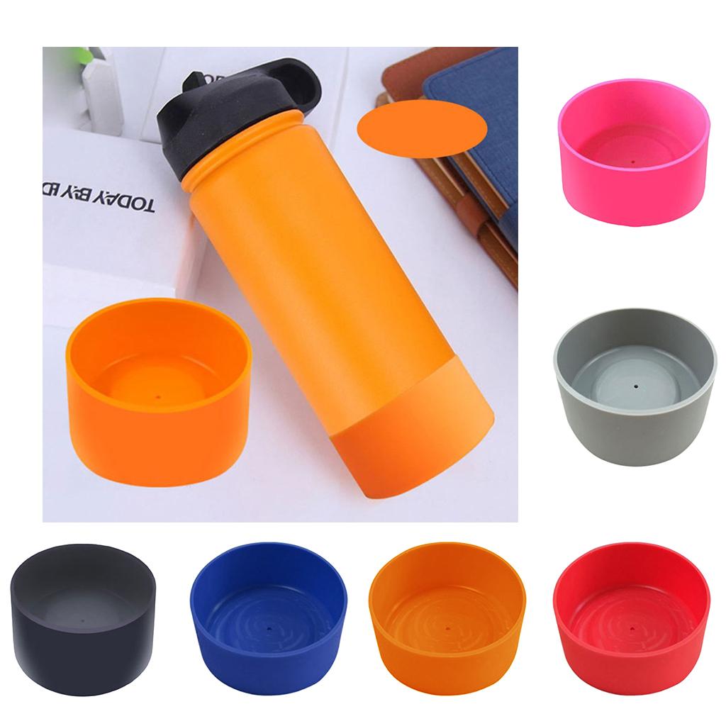 Silicone Boot for 32oz-40 oz Water Bottles Flask Bottom Sleeve Cover Black