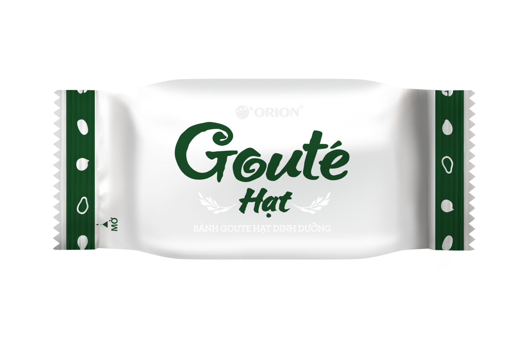 Hộp 8 gói bánh Orion GOUTE HẠT dinh dưỡng (316,8G)