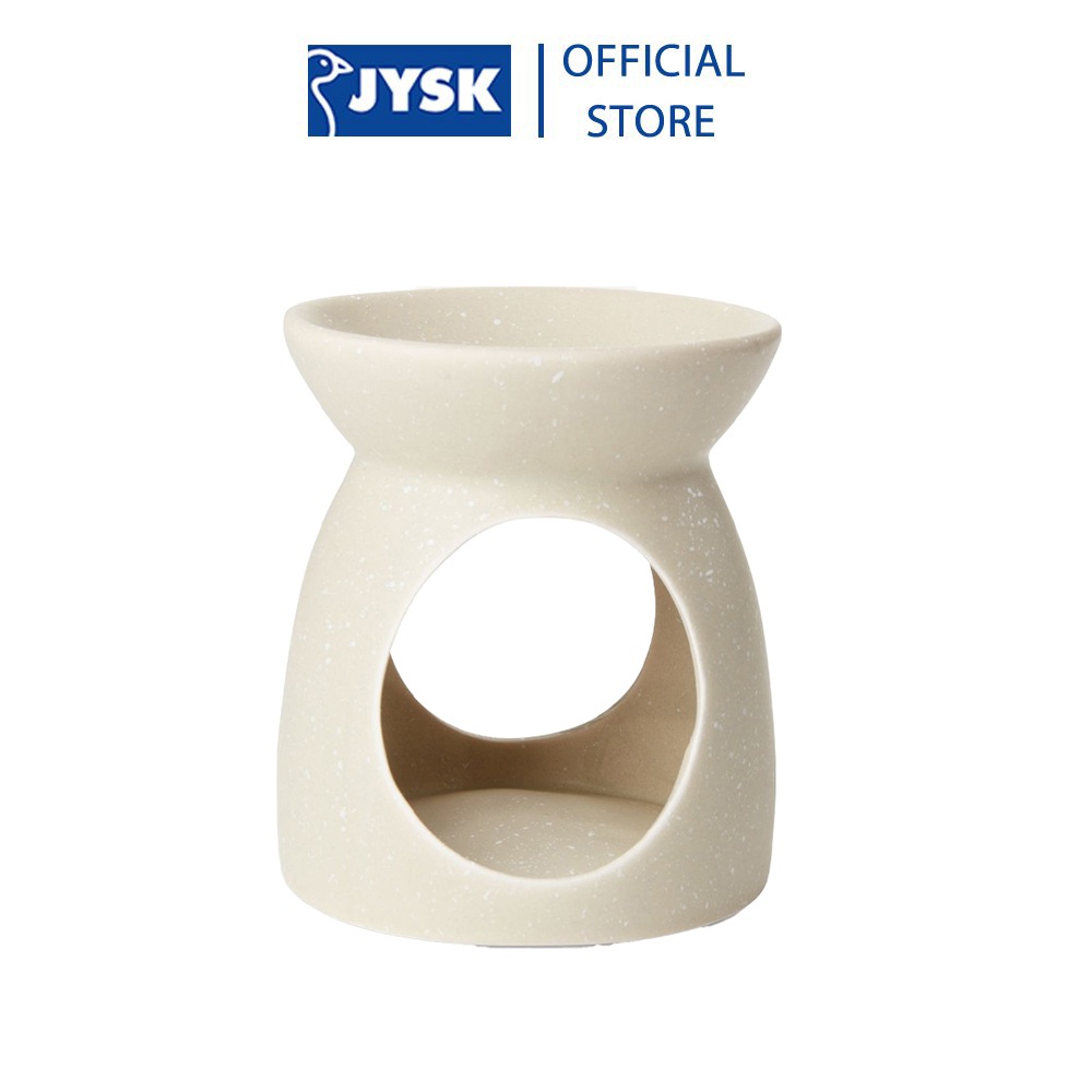 Đèn đốt tinh dầu | JYSK Ottar | gốm dolomite | be | DK10xC11cm