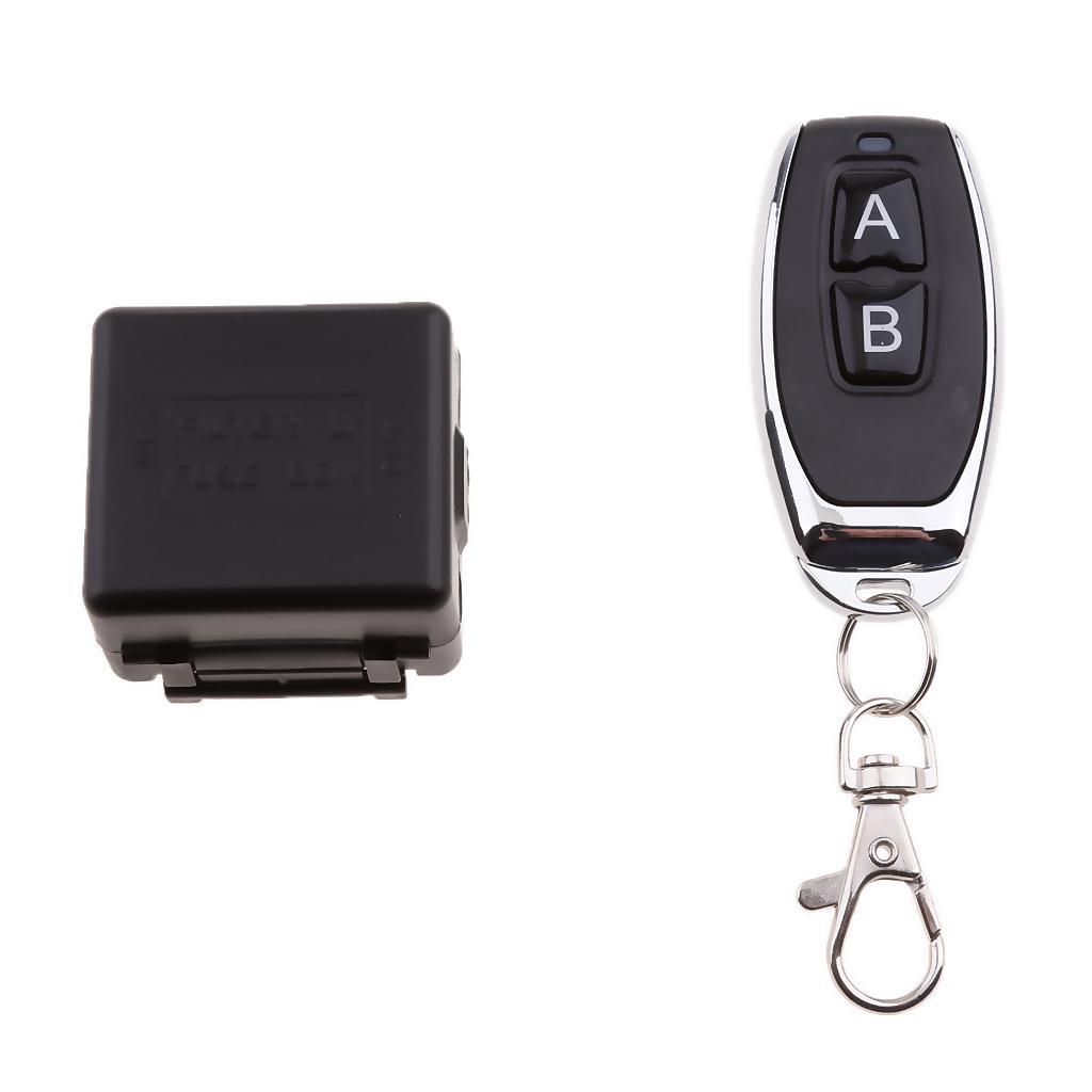 2xDC 12V Wireless Remote Control ON / OFF Switch Receiver Transmitter 315MHz