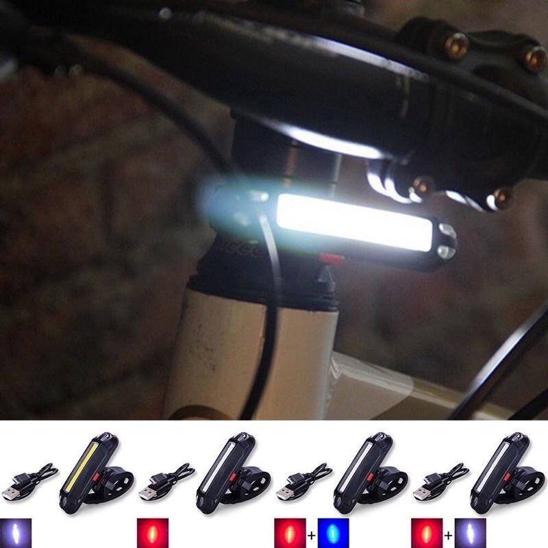 Đèn LED COB 6 Chế Độ Sáng Cho Xe Đạp