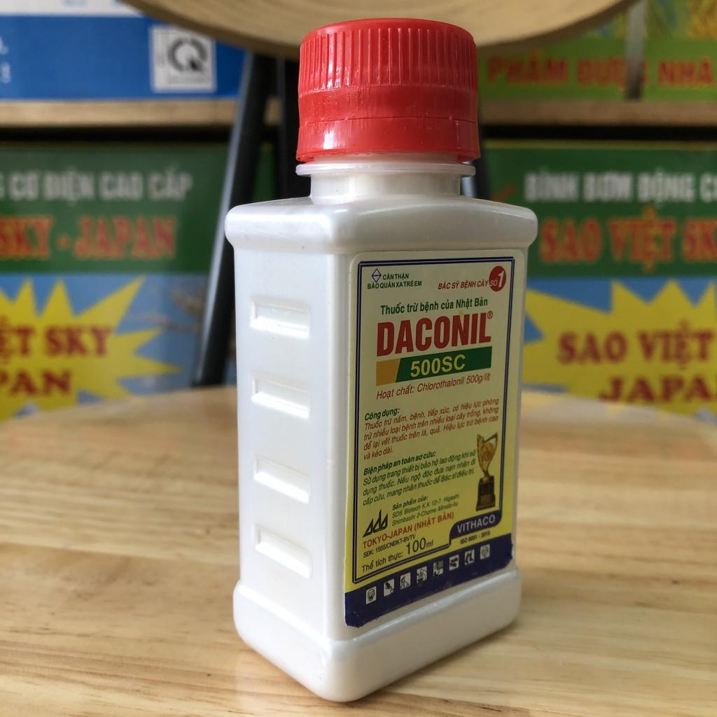 Daconil 500ec trừ nấm_bệnh cây trồng, chai 100ml