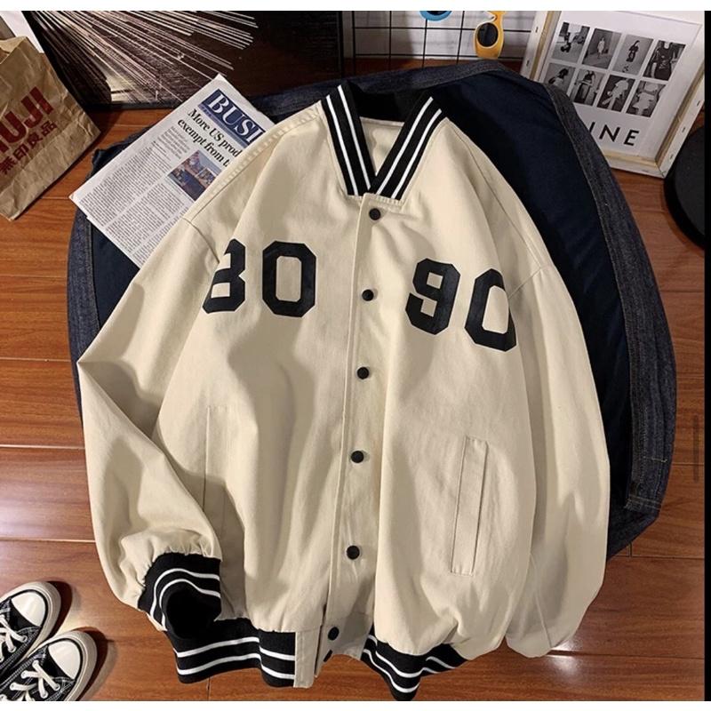 Áo khoác dù bomber, nam nữ, mẫu 8090 sumisu shop