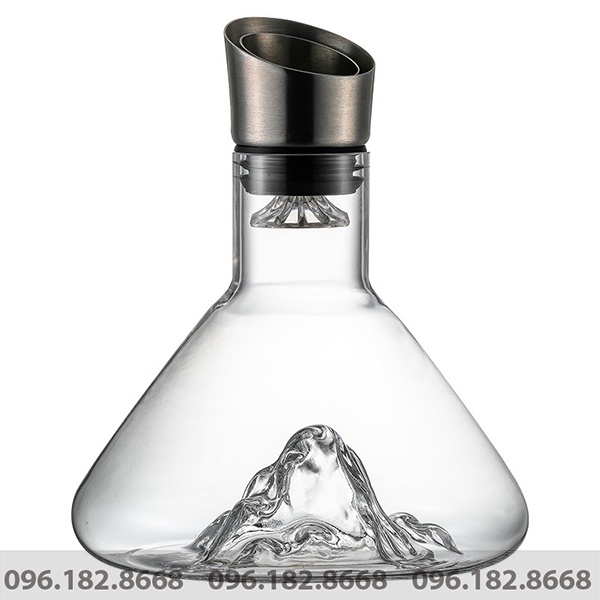 Decanter thác nước phong cách châu âu 1500ml - Bình đựng rượu vang