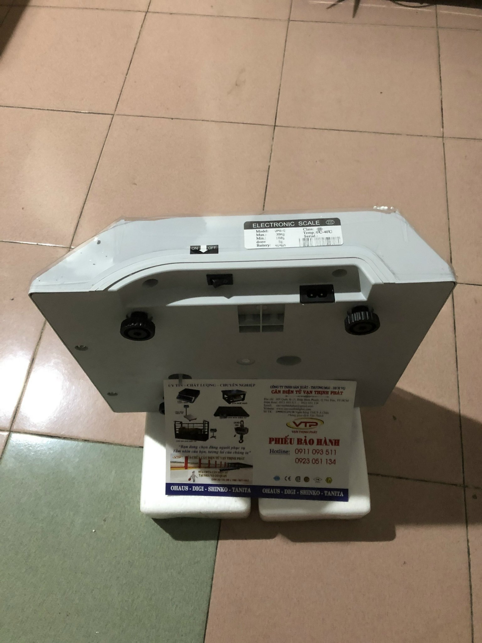 Cân Điện Tử Tính Tiền UPA-Q 30 kg
