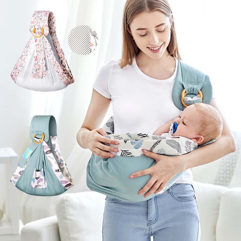 0-36M Bé Sơ Sinh Bọc Tàu Sân Bay Sling Có Thể Điều Chỉnh Cho Trẻ Sơ Sinh Thoải Mái Điều Dưỡng Da Mềm Mại Thoáng Khí Cho Con Bú Tàu Sân Bay Kangaroo