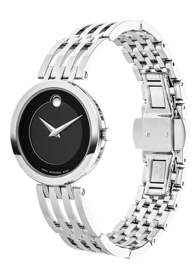 Đồng Hồ Nữ Dây Kim Loại Movado 0607051 (28mm) - Trắng