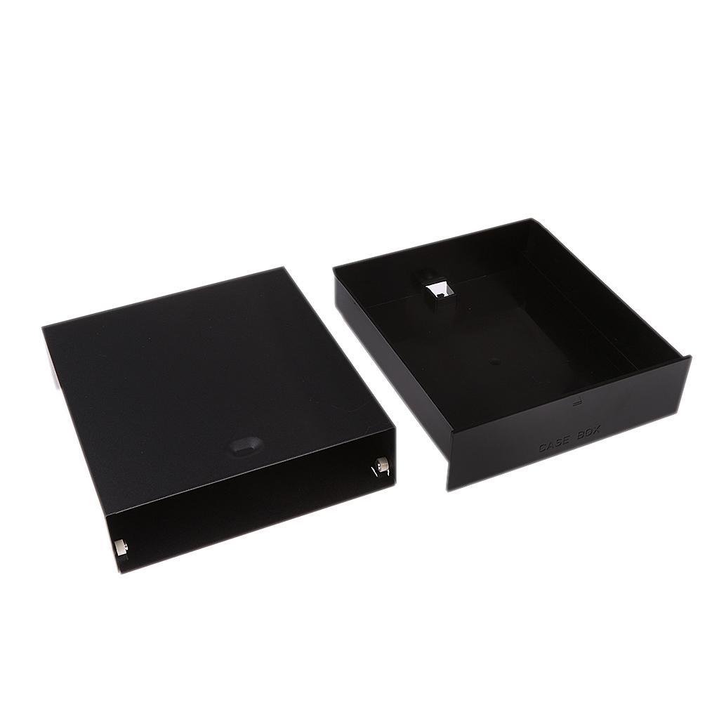 3pcs Hard Drive Mobile Blank Rack Drawer Tray Devices Storage Case 5.25"