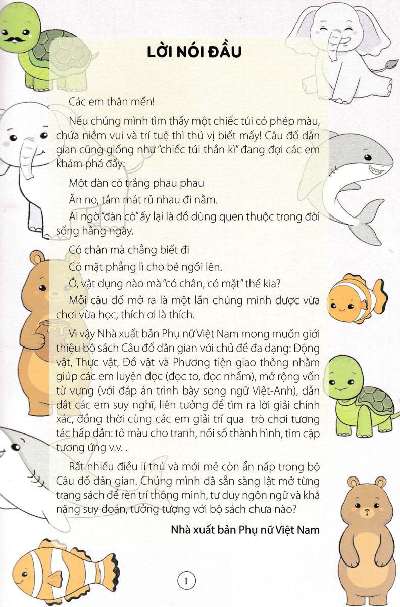 Câu Đố Dân Gian: Động Vật Và Thực Vật _PNU