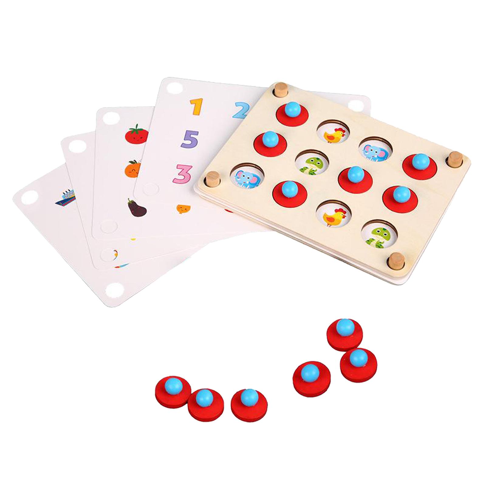 Memory Match Chess Game Kids Puzzle Memory Development Educational Toys