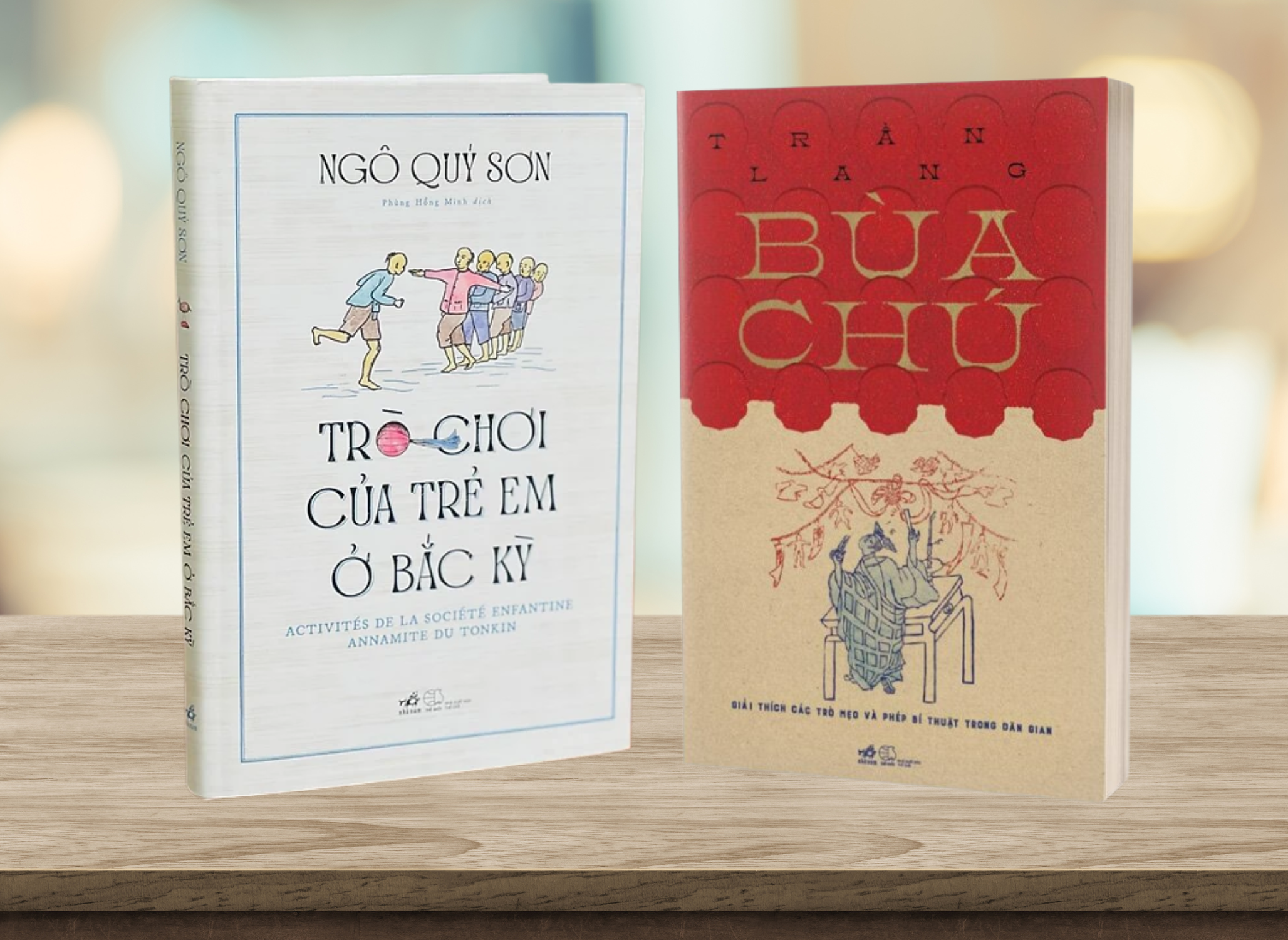 Combo 2 cuốn Phong Tục Văn Hóa Việt Nam: Trò Chơi Của Trẻ Em Ở Bắc Kỳ + Bùa Chú - Giải Thích Các Trò Mẹo Và Phép Bí Thuật Trong Dân Gian 