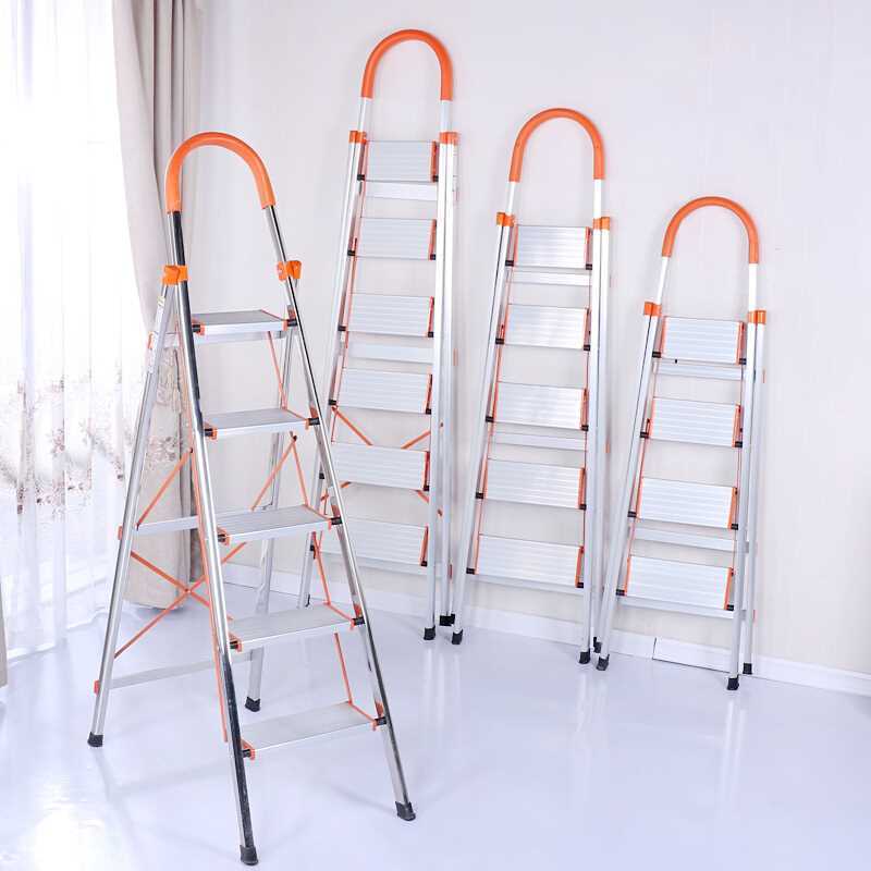 Thang ghế INOX gia đình 7 bậc - 2,39m