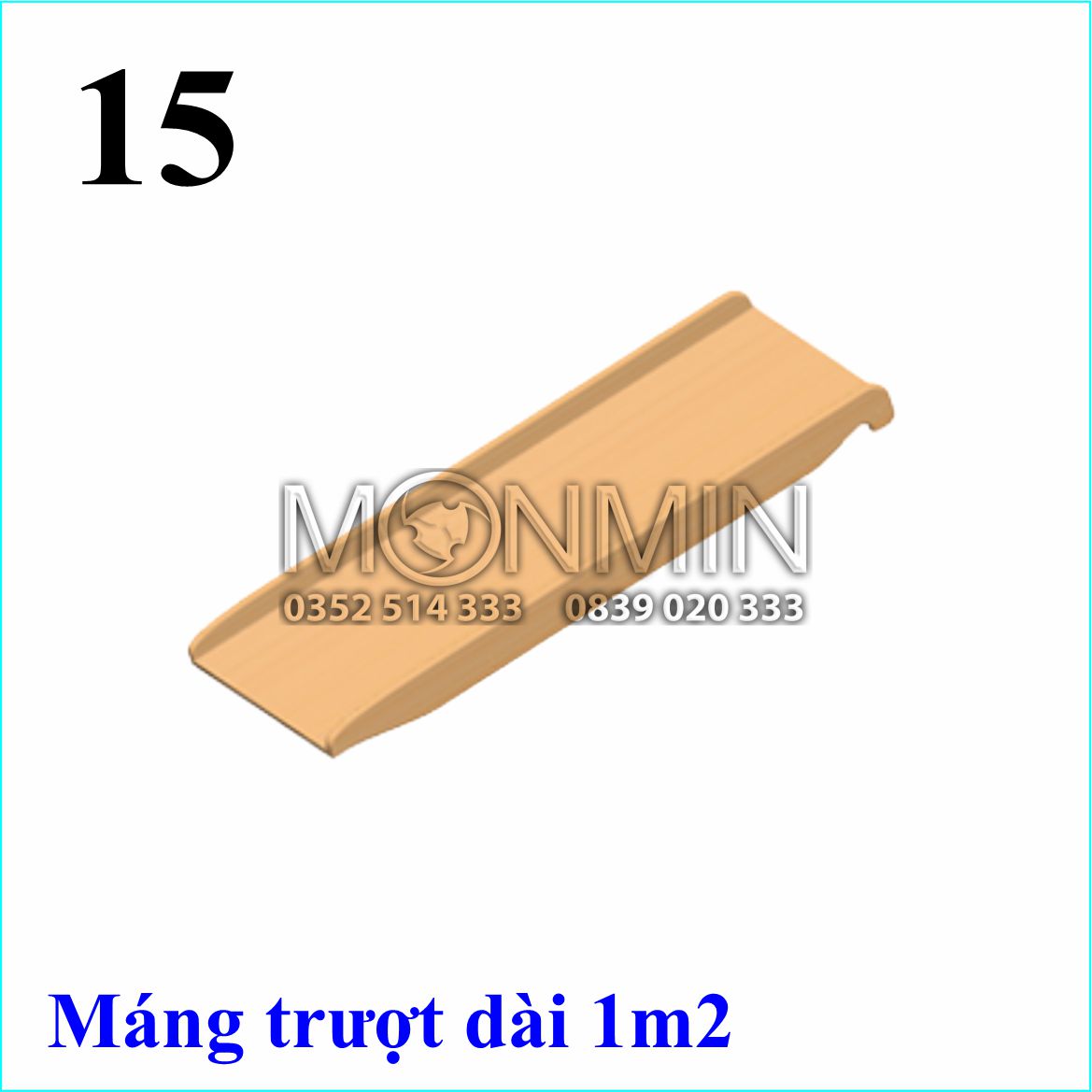 Trò chơi máng trượt 1.2m - Xà đu đa năng SATECH - Khung vận động cho bé