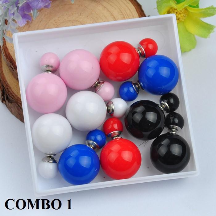 Combo 5 đôi bông tai xinh