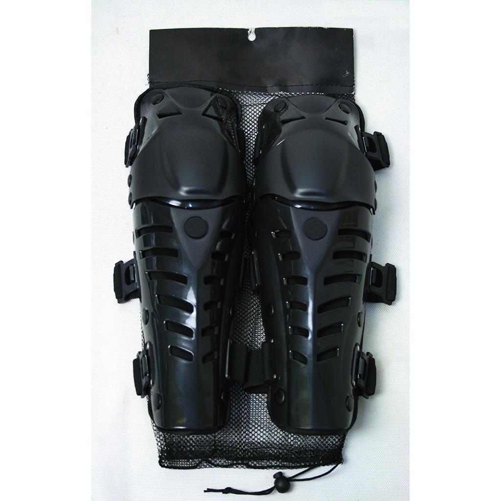 Black Motorcycle Racing Motocross Knee  Protector Protective Gear