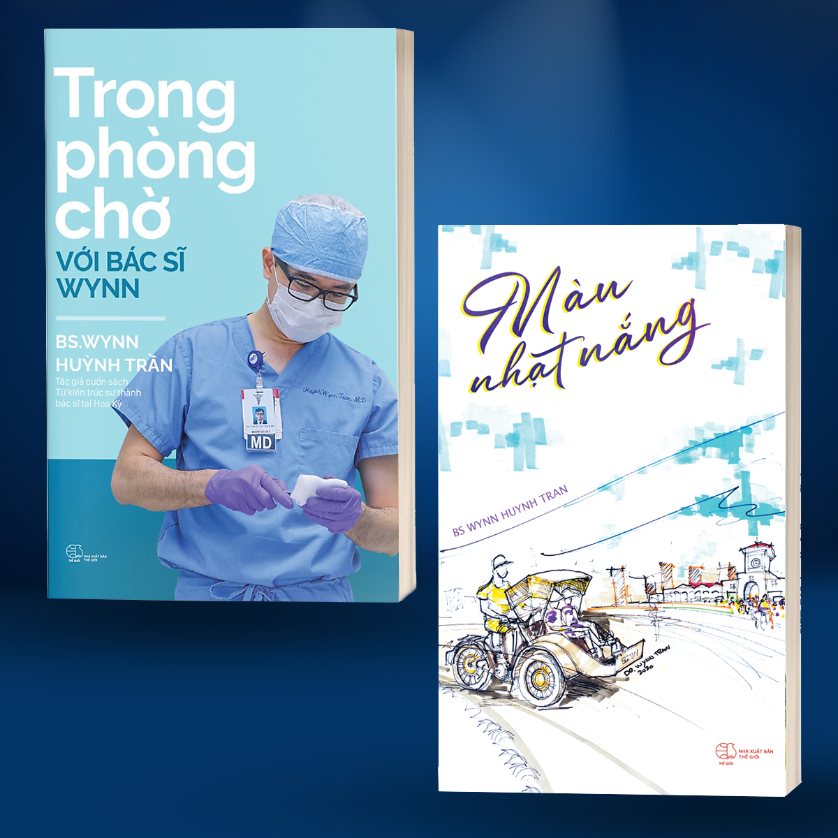 Trọn bộ 2 cuốn "Trong phòng chờ với Bác sĩ Wynn" và "Màu nhạt nắng" - BS Wynn Huỳnh Trần