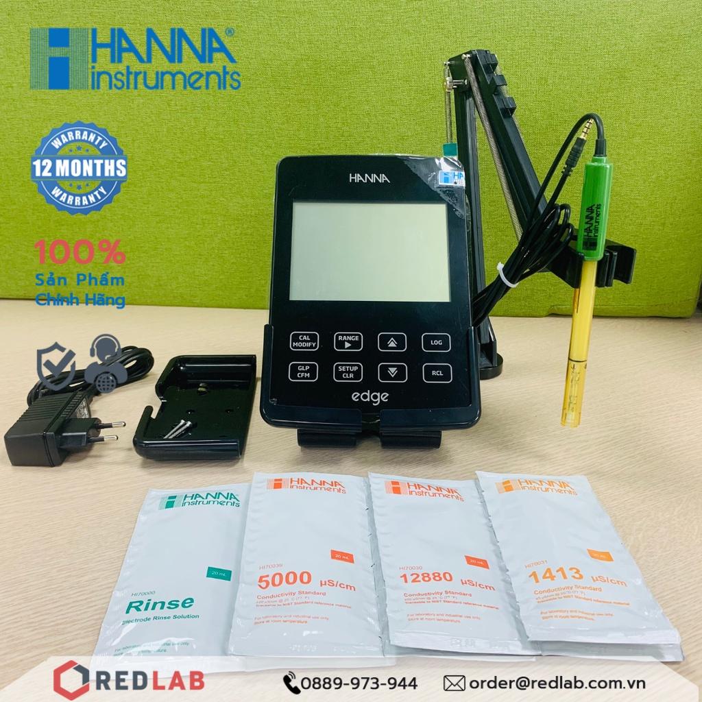 Máy đo đa chỉ tiêu pH/EC/TDS/NaCl/Nhiệt Độ Hanna HI2030-02
