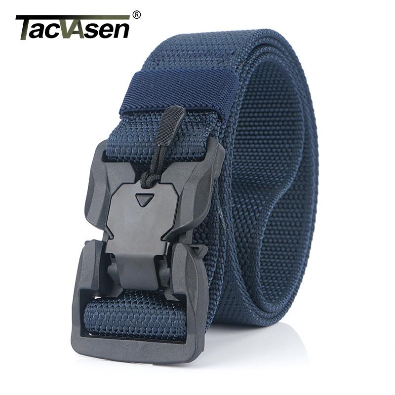 Tacvasen Đai Nylon Nam Chiến Thuật Quân Đội Dây Airsoft Quân Sự Chiến Đấu Thắt Lưng Nhanh Chóng Phát Hành Hạng Nặng Hệ Thống MOLLE Dây Gear