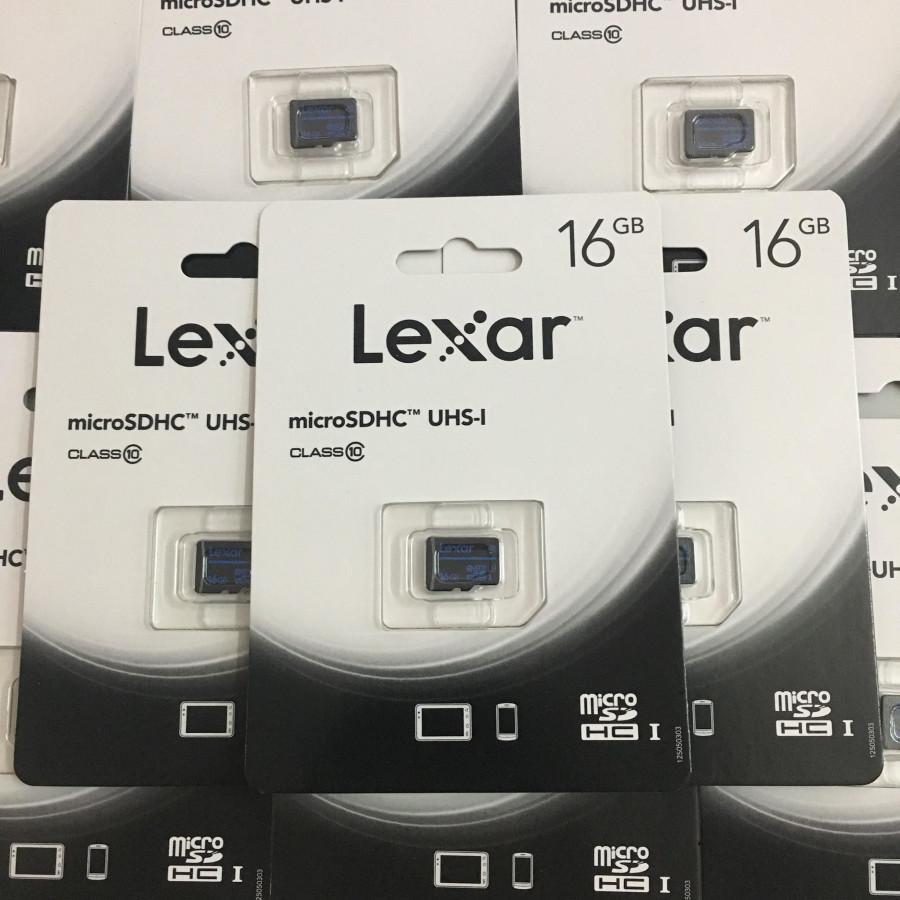 Thẻ nhớ Lexar 16GB micoSDHC - UHS-I class10 - Hàng hãng phân phối chính thức ( SKU-CD00832.0001.00 )