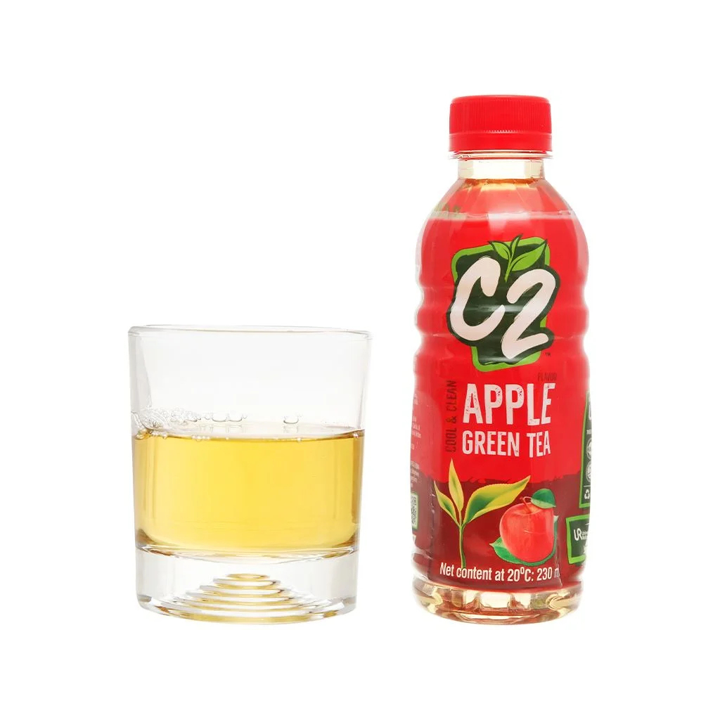 Thùng 24 chai Trà Xanh C2 355ml x 24 đủ vị