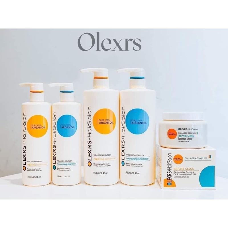 Dầu xả Olexrs Hair Salon 500ml phục hồi giúp tóc sêu mềm mượt