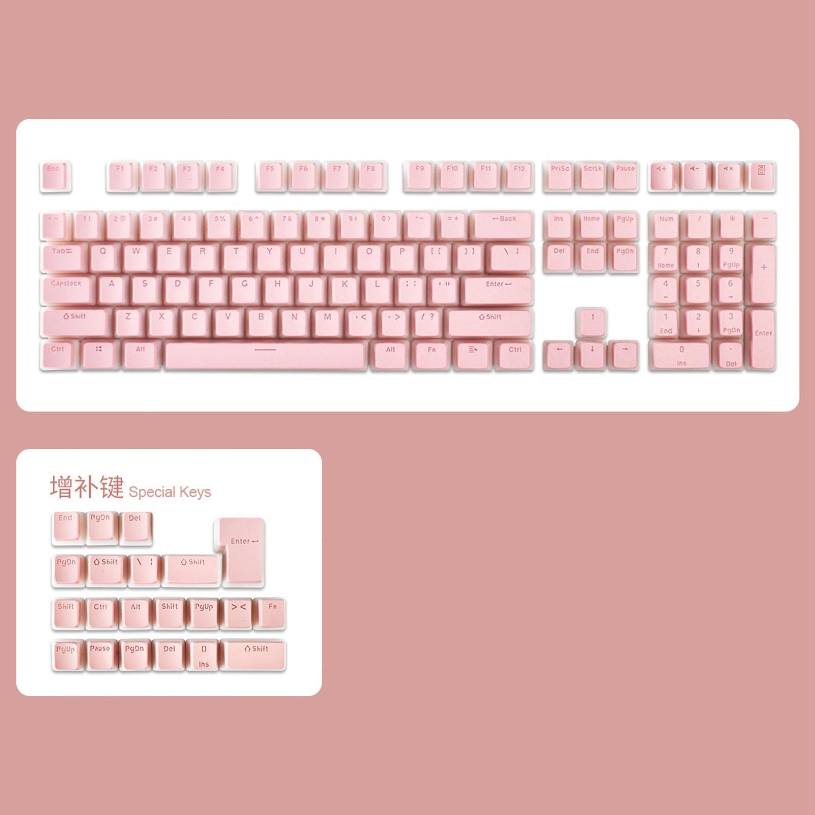 108 White Dot ANSI Layout DIY Keyboard For