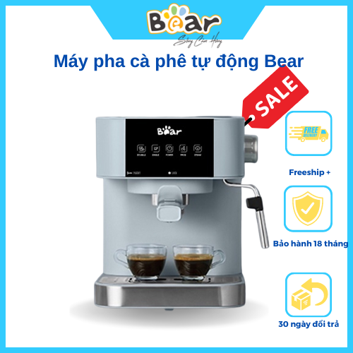 Máy pha cà phê tự động Bear- Hàng chính hãng - CF-B15V1