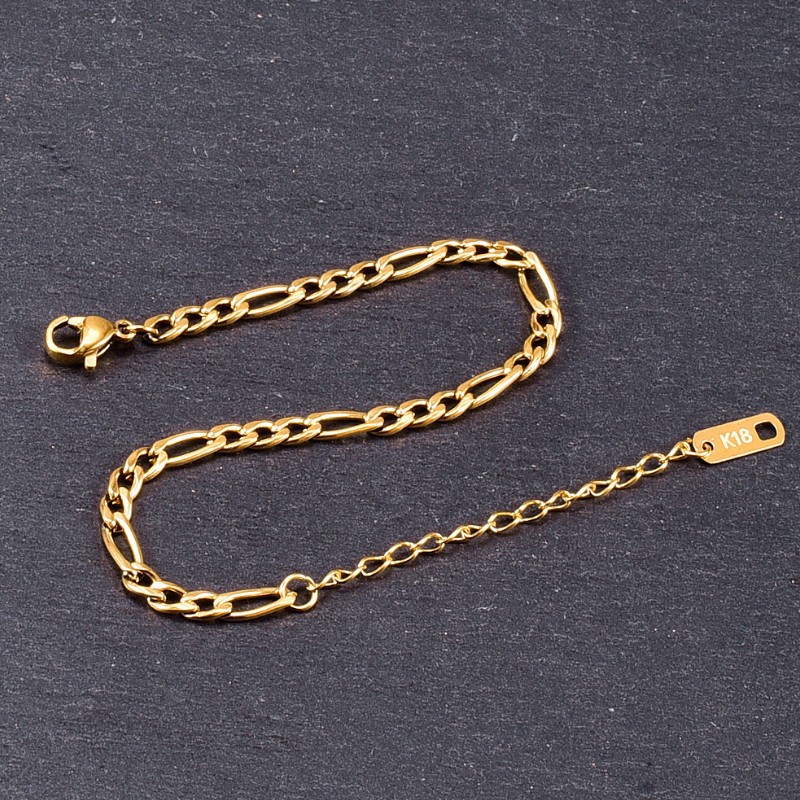 Lắc Tay Nữ Dây Xích Titan Ko Rỉ TT 2931