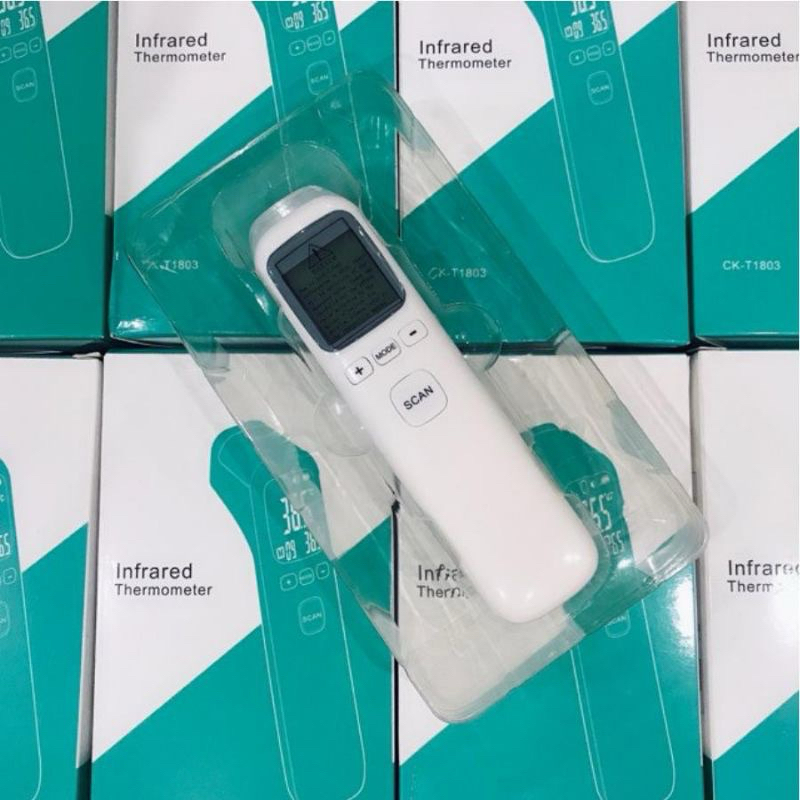 Nhiệt kế điện tử hồng ngoại đo nhiệt độ cơ thể, nhiệt độ nước, nhiệt độ phòng... CK-T1803