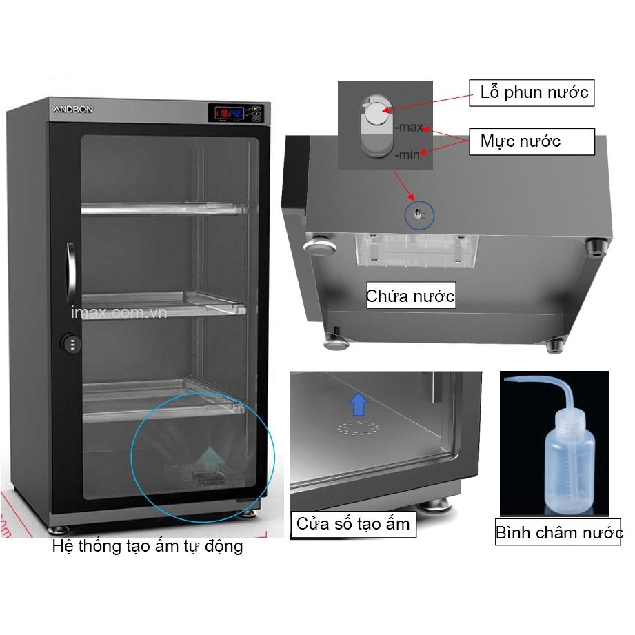 Hình ảnh Tủ chống ẩm 100 lít, Andbon DS-105S (Khả năng bù ẩm) -(New model 2022), Hàng chính hãng