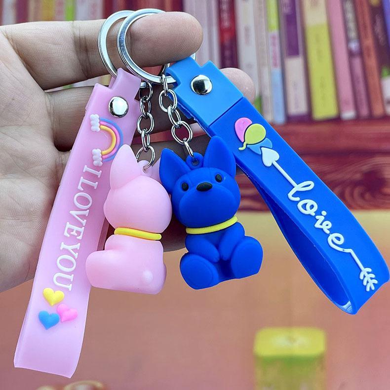 PVN50954 Móc khóa cún Hàn quốc hoạt hình dễ thương đủ màu sắc