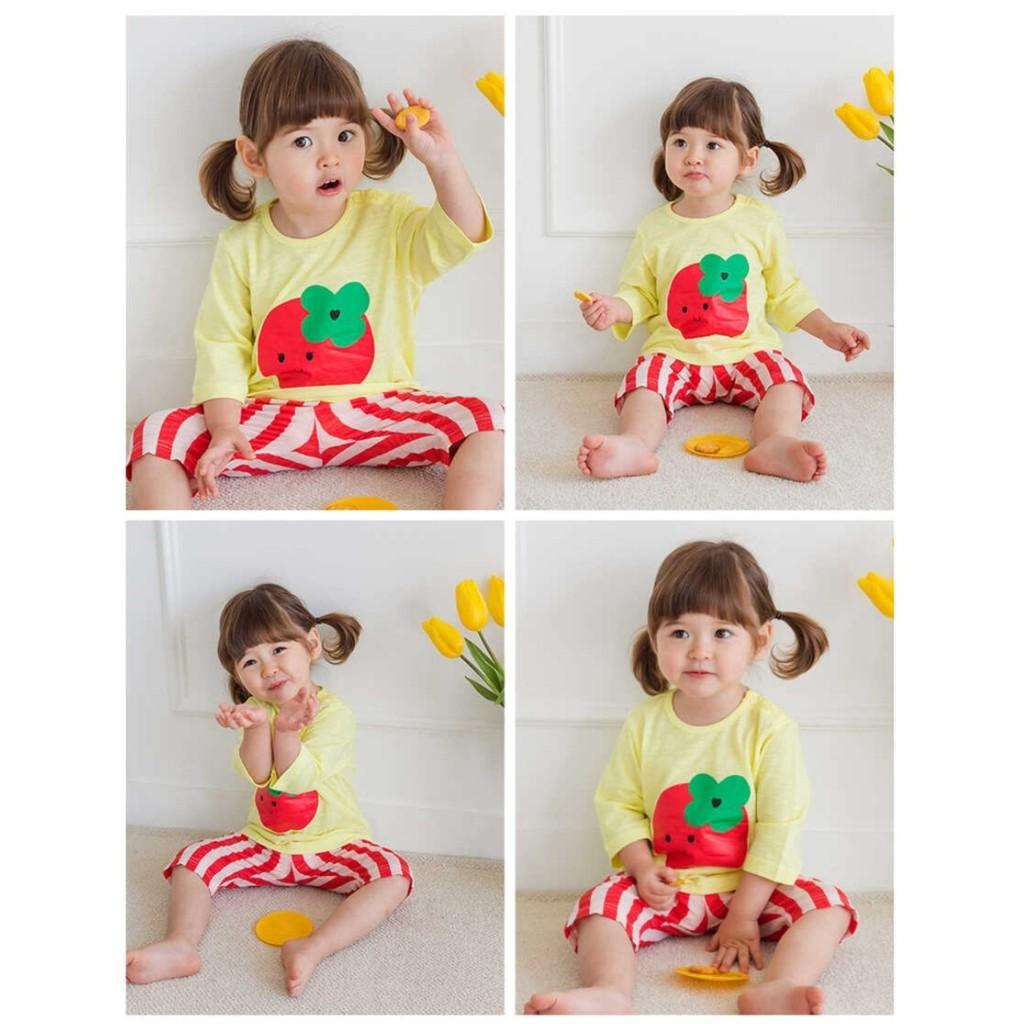 Bộ quần áo trẻ emCà chua