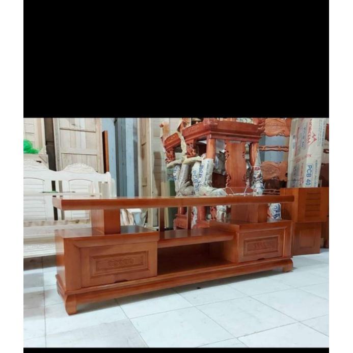 Kệ TiVi Dài 1m4 Màu Cánh Gián