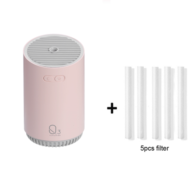 Máy tạo ẩm không dây 320ml, máy khuếch tán hương thơm tích hợp pin 2000mAh, máy tạo ẩm tinh dầu có thể sạc lại di động, máy tạo ẩm không khí gia đình