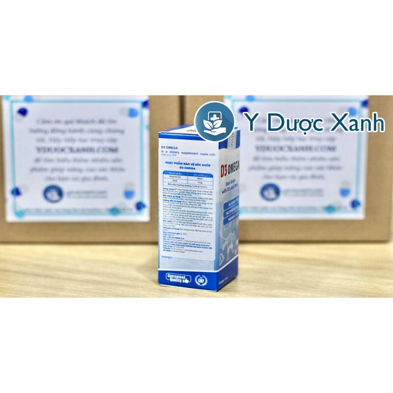 Phòng Khám, Nhà Thuốc - D3 OMEGA 10ml của Ý, Nhỏ giọt bổ sung vitamin D3 cho bé - Y Dược Xanh