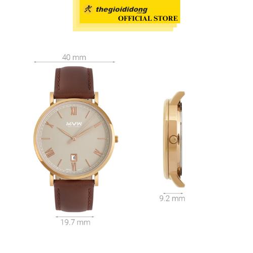 Đồng hồ MVW 40 mm Nam ML073-01 - Hàng Chính Hãng