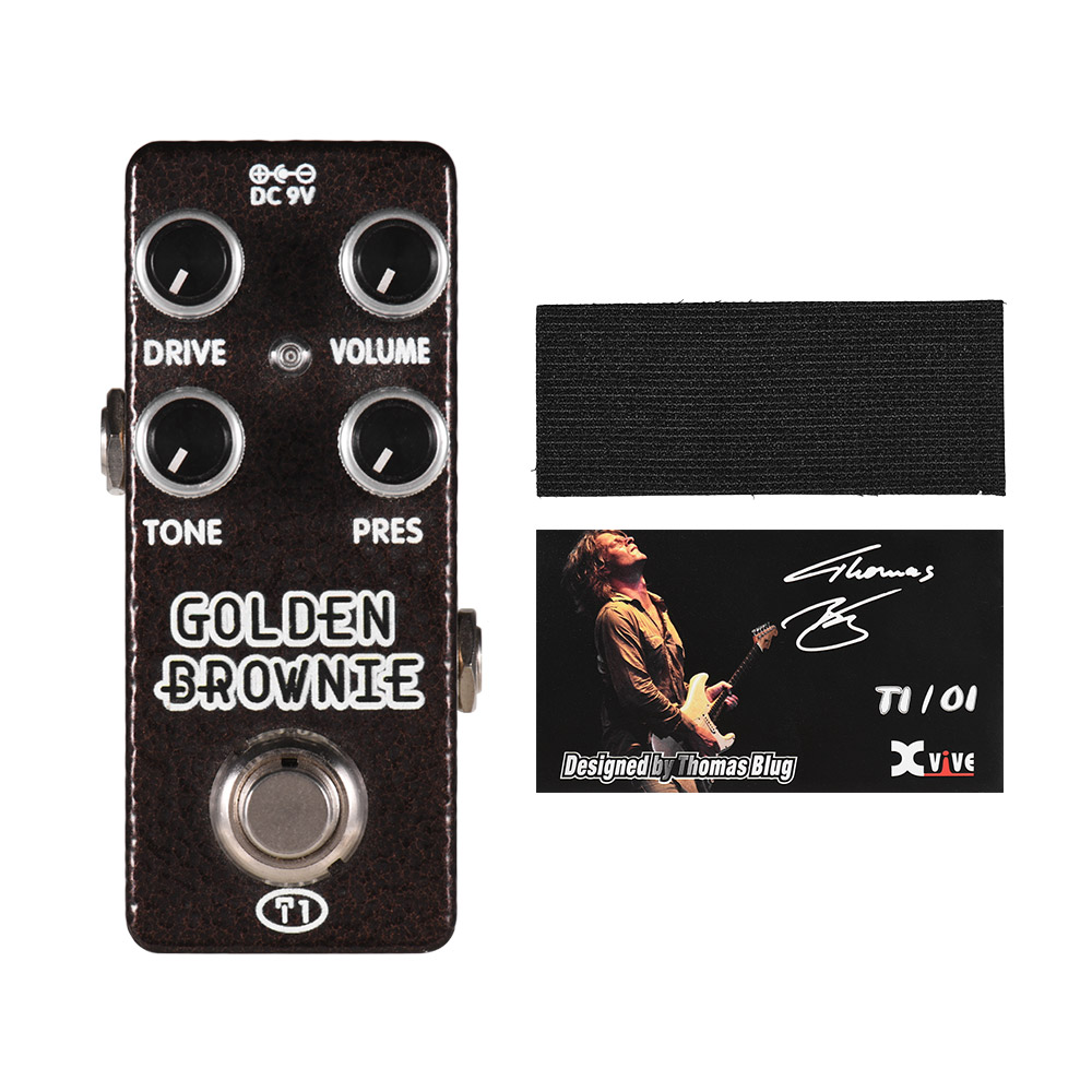 Phơ Guitar Xvive Analog Golden Brownie T1