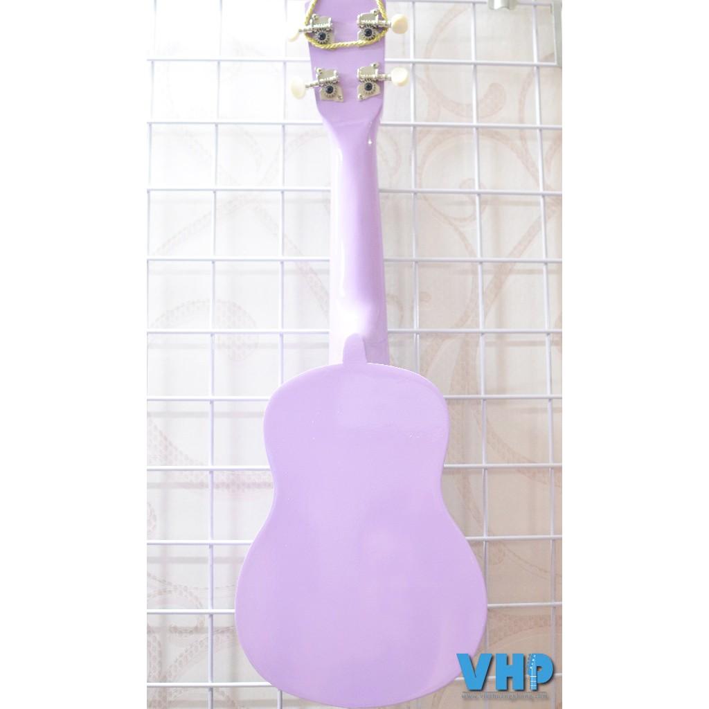 Đàn Ukulele Tím Soprano Magnate 21&quot; tặng bộ phụ kiện