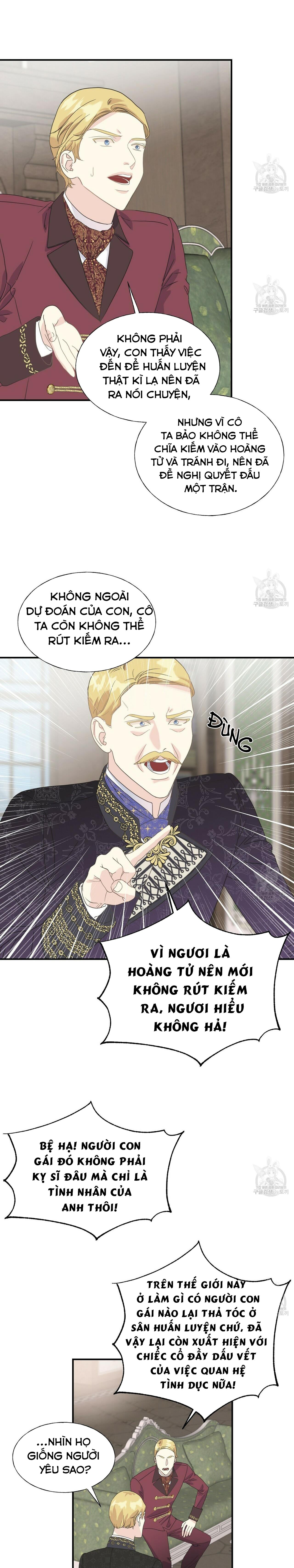 hoàng tử dâm đảng và nữ hiệp sĩ ngầu lòi chapter 18.2 1