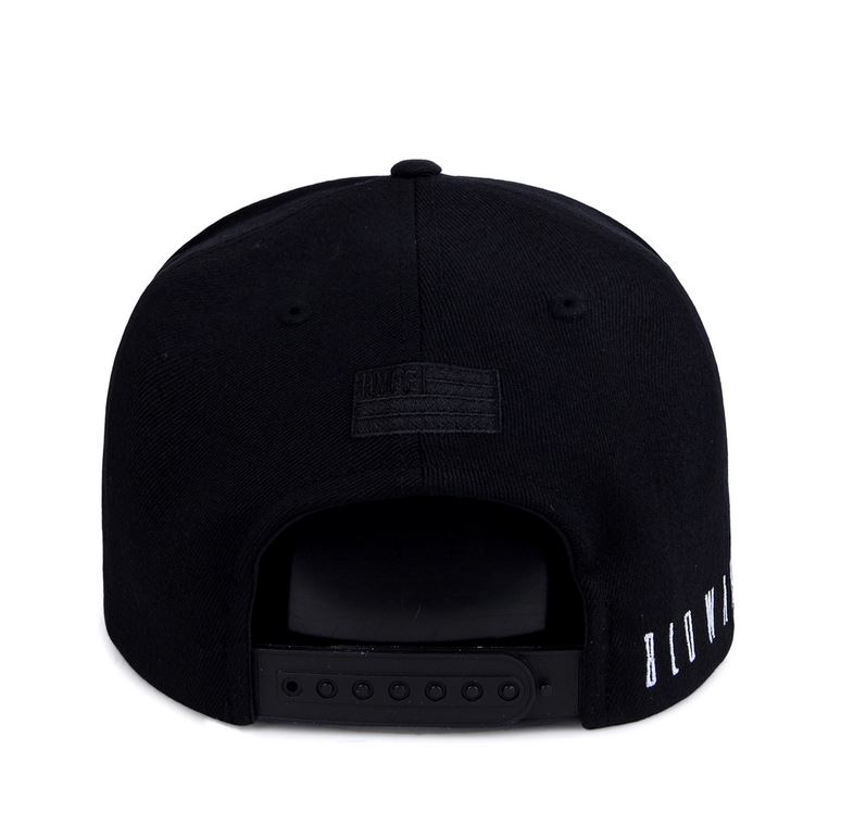 PREMI3R Nón Snapback HVPE BLWHVP màu đen Mũ lưỡi trai snapback Mũ lưỡi trai phong cách hàn quốc nón thương hiệu chính hãng