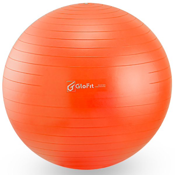 Bóng Tập Yoga - Bóng Tập Thể Hình Glofit GFY001 - Màu Cam (Orange Yoga Ball)