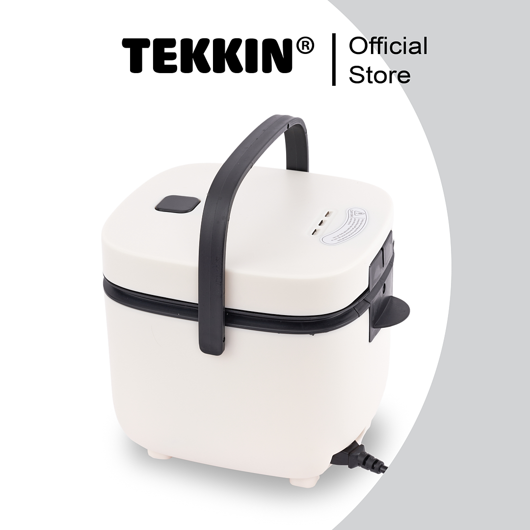 Nồi cơm điện TEKKIN TI-S30A 0.8L dành cho 1 hoặc 2 người ăn - Hàng chính hãng bảo hành 12 tháng