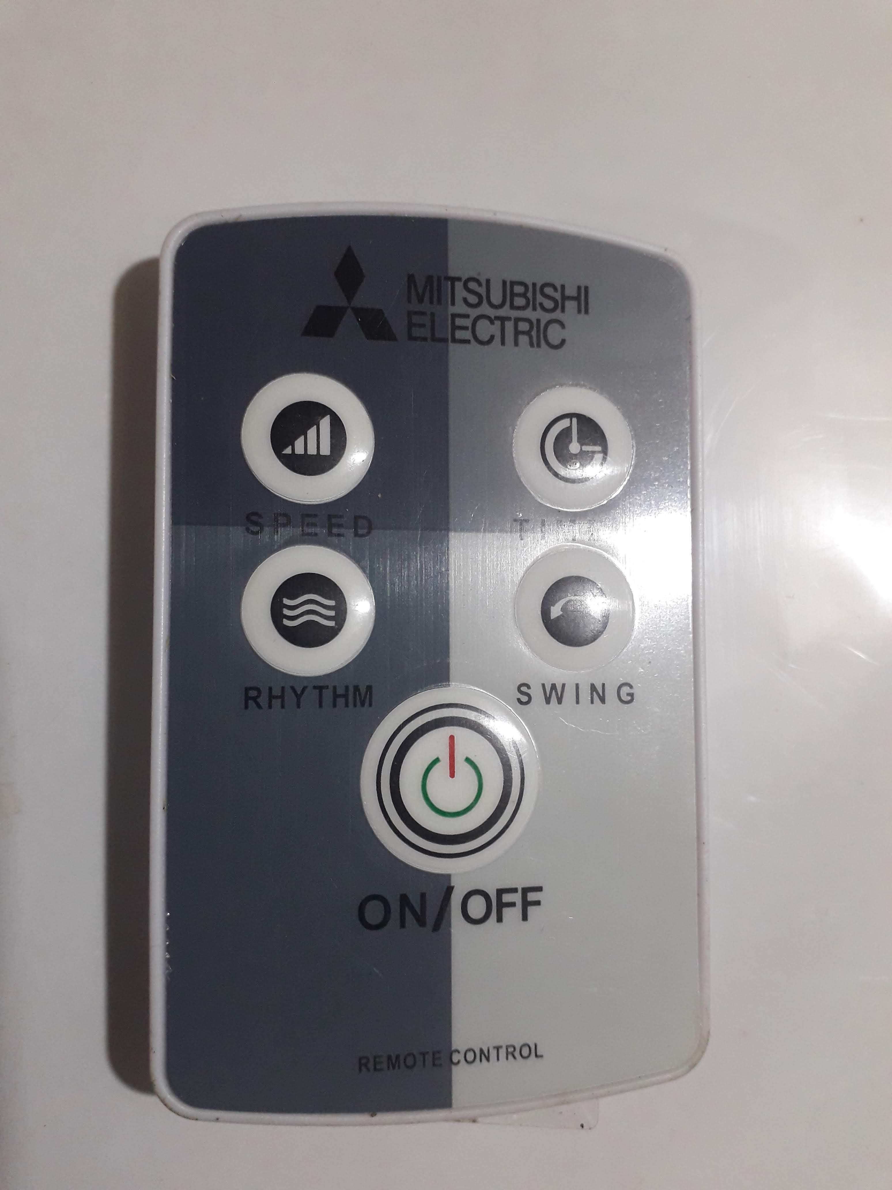 Điều khiển từ xa cho quạt Mitsubishi/ remote điều khiển quạt mitsubishi