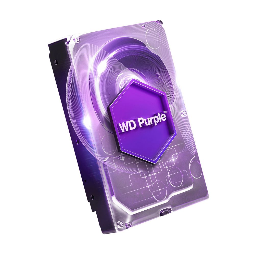 Ổ Cứng HDD Camera WD Purple 2TB SATA 6Gb/s WD22PURZ - Hàng chính hãng